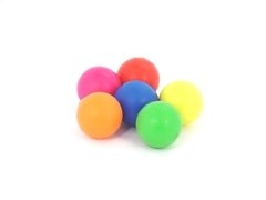 Pelota saltarina chica para gato x 6 unidades
