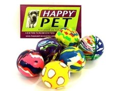 Pelota saltarina grande x 6 unidades