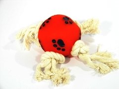 Chifle con soga: Pelota con huellitas