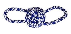 Tirador con pelota de soga y asas