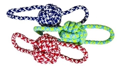 Tirador con pelota de soga y asas - comprar online