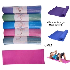 alfombra yoga 6mm 173 x 60cm - comprar online