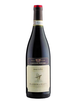 1279 - Barbera d 'Asti Maridà Cantine Povero 2019 VV 4,1