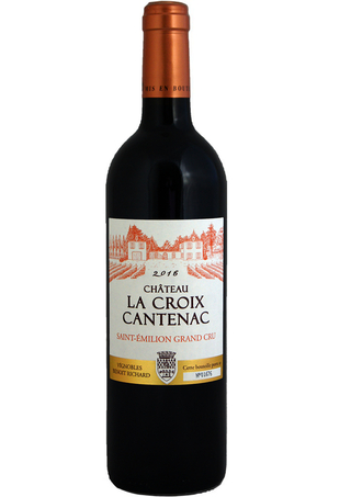 769 - Saint Émilion Grand Cru Château La Croix Cantenac 2020 Vv 4,1