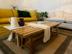 Mesa baja de madera combinable - comprar online