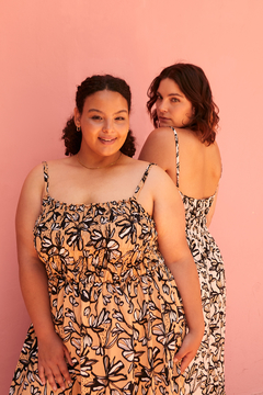 Vestido Alissa, Vestido nido de abeja en busto - comprar online