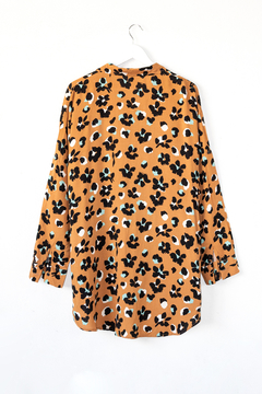 Camisa CAITLIN Estampado, Camisa manga larga atraque en manga largo irregular - SYES | Mayorista