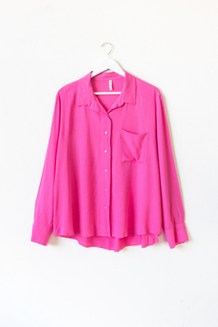 Camisa ELOISA, Camisa manga larga con cartera ancha
