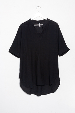 Blusa Salome, Blusa con cuello mao de babula - SYES | Mayorista