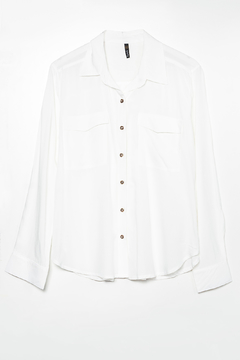 B933 Syes, Camisa con doble bolsillo y tapa, Talles grandes - tienda online