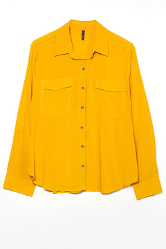 B933 Syes, Camisa con doble bolsillo y tapa, Talles grandes - comprar online