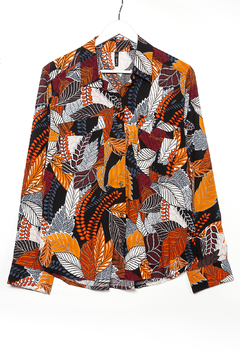 B933 Syes, Camisa con doble bolsillo y tapa, Talles grandes - comprar online