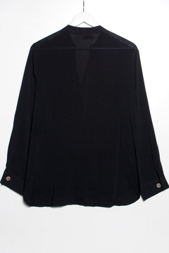 B942 LISO Syes, Camisa cuello mao dos bolsillos, Talles grandes en internet
