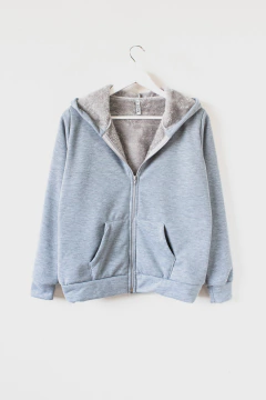 Campera MARGOT, Campera con bolsillo canguro y capucha