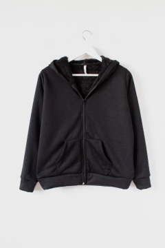 Imagen de Campera MARGOT, Campera con bolsillo canguro y capucha