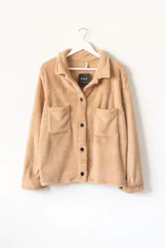 Camisaco AFRA, Camisaco con bolsillos plaqué y botones en internet