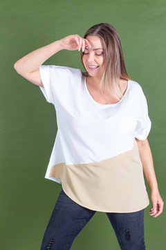 Blusa Dashiki, Blusa combinada, Syes talles grandes