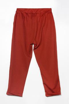 P1017 Syes, Pantalón babucha punto roma, Talles grandes - SYES | Mayorista