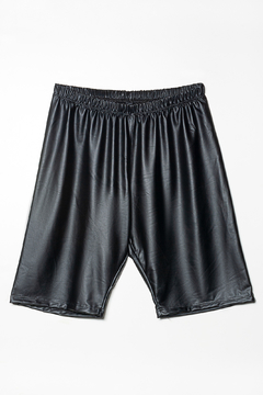 P1081 Syes, Calza biker cuerina, Talles grandes