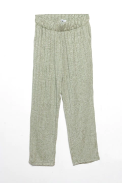 Pantalón Cefeo, Pantalon lanilla morley baston ancho, Syes talles grandes - SYES | Mayorista