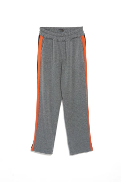 Pantalón Saggita, Pantalón con franjas combinadas, Syes talles grandes