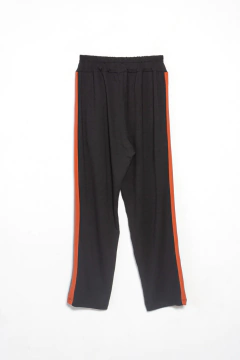 Pantalón Saggita, Pantalón con franjas combinadas, Syes talles grandes - SYES | Mayorista