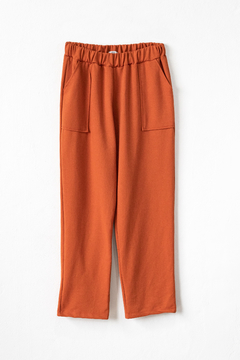 Pantalón BIANCA, Pantalón de rústico con bolsillos plaqué y cintura con elástico - comprar online