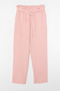 Pantalón OLIVIA, Pantalón con lazo en cintura y frunce. - SYES | Mayorista