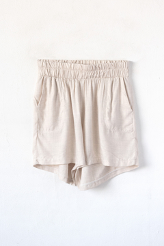 Short CAYETANA, Short con bolsillos y cintura elástica