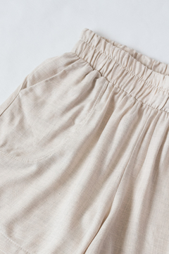 Short CAYETANA, Short con bolsillos y cintura elástica - comprar online
