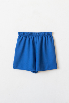 Short LUPE, Short con cintura elástica, cartera ciega y botones - comprar online