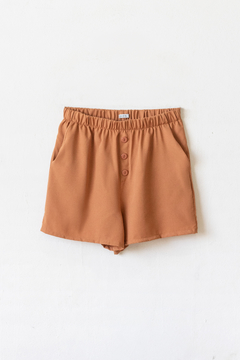 Short LUPE, Short con cintura elástica, cartera ciega y botones en internet