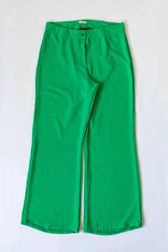 Pantalón FRESIA, Pantalón oxford con cintura ancha y botón