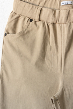 Pantalón RENATA, Pantalón angosto con bolsillos ciego y cintura con elástico. en internet
