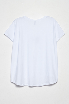 R1092/I Syes, Remera algodón estampa Libelula, Talles grandes en internet