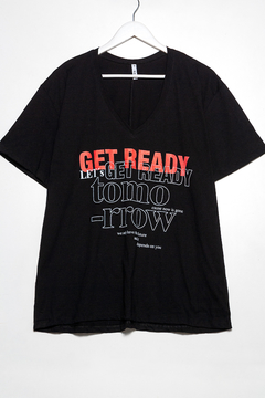 R1100/2/A, Remera algodón GET READY, Talles grandes en internet