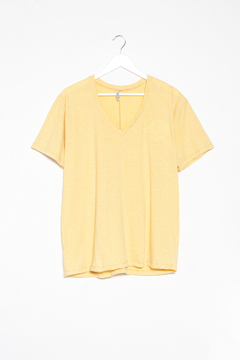 Remera Clémentine, Remera algodon bordado "easy to be loved"