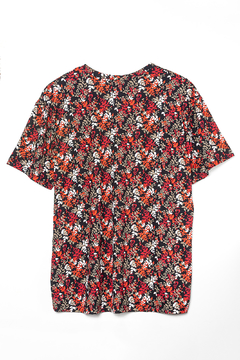 R1100/3 Syes, Remera básica escote en V, Talles grandes - tienda online