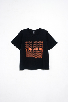 Imagen de Remera Chamaleon, Remera básica estampada "SUNSHINE"
