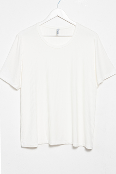 R1124/2/I Syes, Remera basica de morley, Talles grandes en internet