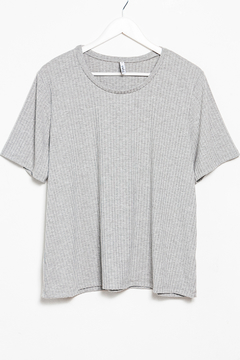 R1124/2/I Syes, Remera basica de morley, Talles grandes - SYES | Mayorista