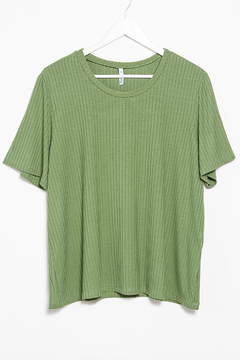 R1124/2/I Syes, Remera basica de morley, Talles grandes