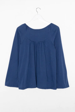 Remera CARMINA, Remera paisana con frunce y tiras en el frente en internet
