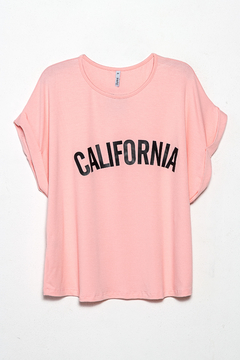 R1141/1/A Syes, Remera rustico de viscosa California, Talles grandes - tienda online