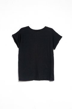Remera Ficus, Remera manga corta escote en V Honey Monami - comprar online