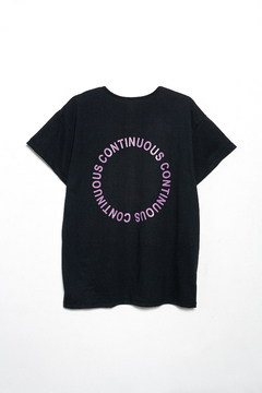 Remera Shaira, Remera básica algodon estampa Continuous, Syes talles grandes