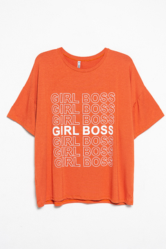 Remera Sade, Remera modal viscosa Girl Boss, Syes Talles grandes