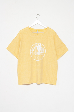 Remera Strada, Remera estampada de algodón estampa Verduras en internet