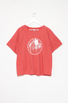 Remera Strada, Remera estampada de algodón estampa Verduras - tienda online