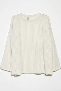 R1172/1/A Syes, Sweater básico tejido zurich, Talles grandes